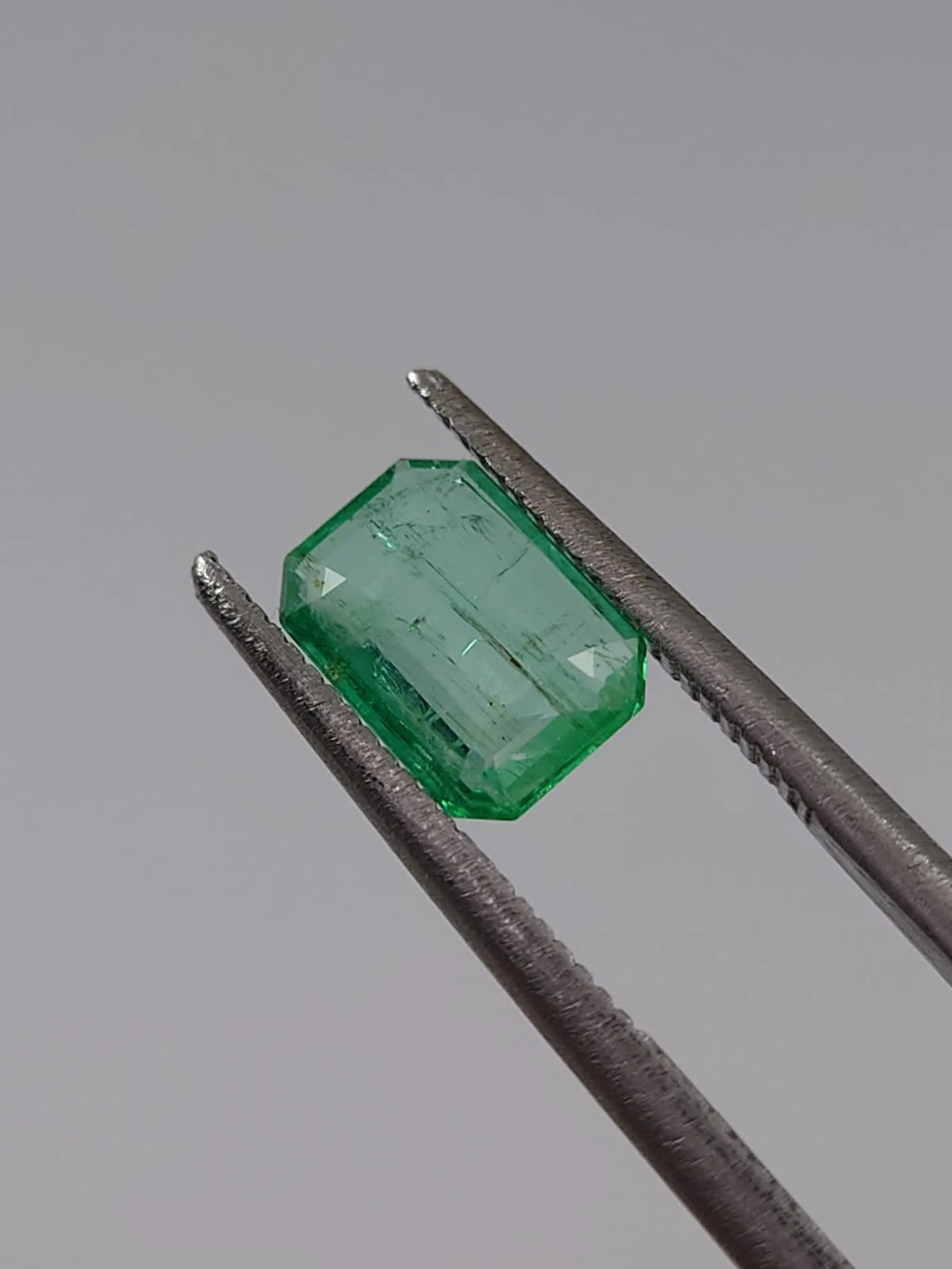 0.95ct Natural Green Emerald Loose Gemstone From Panjshir Afghanistan — view 2